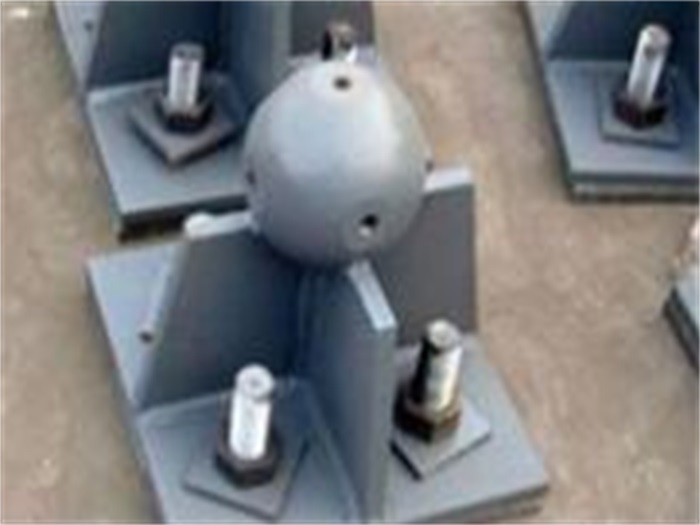 鄂州螺栓球网架支座